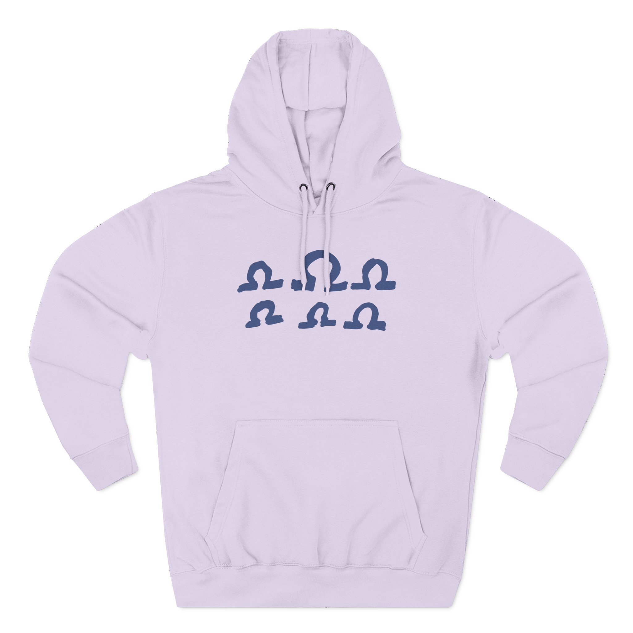 Rosalia Omega Cropped Three-Panel Fleece Hoodie