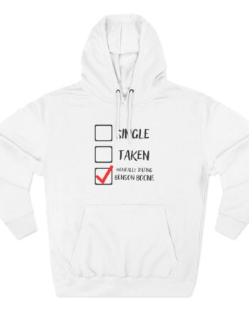 Benson Boone Mentally Dating Three-Panel Fleece Hoodie