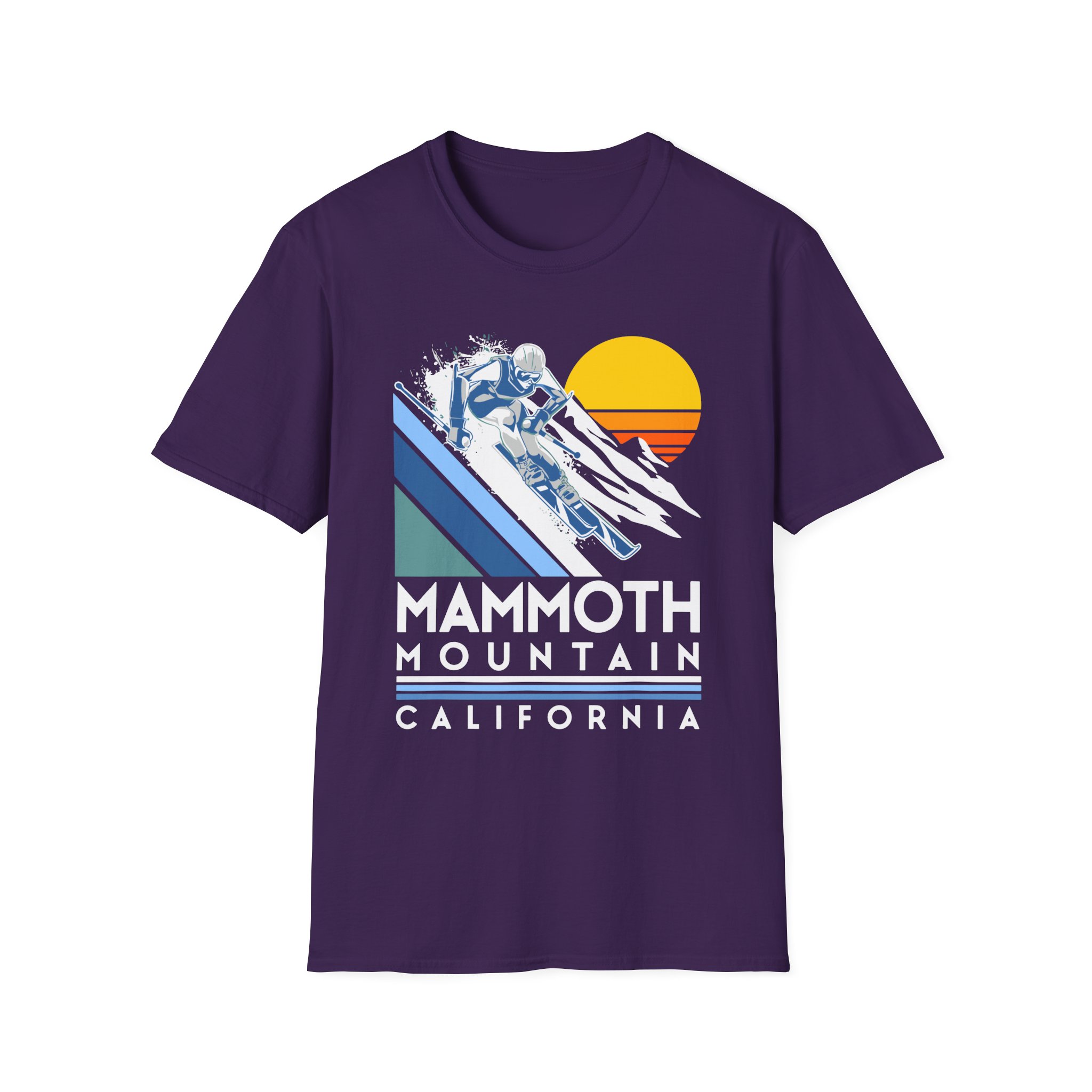 Mammoth Mountain California Unisex Softstyle T-Shirt