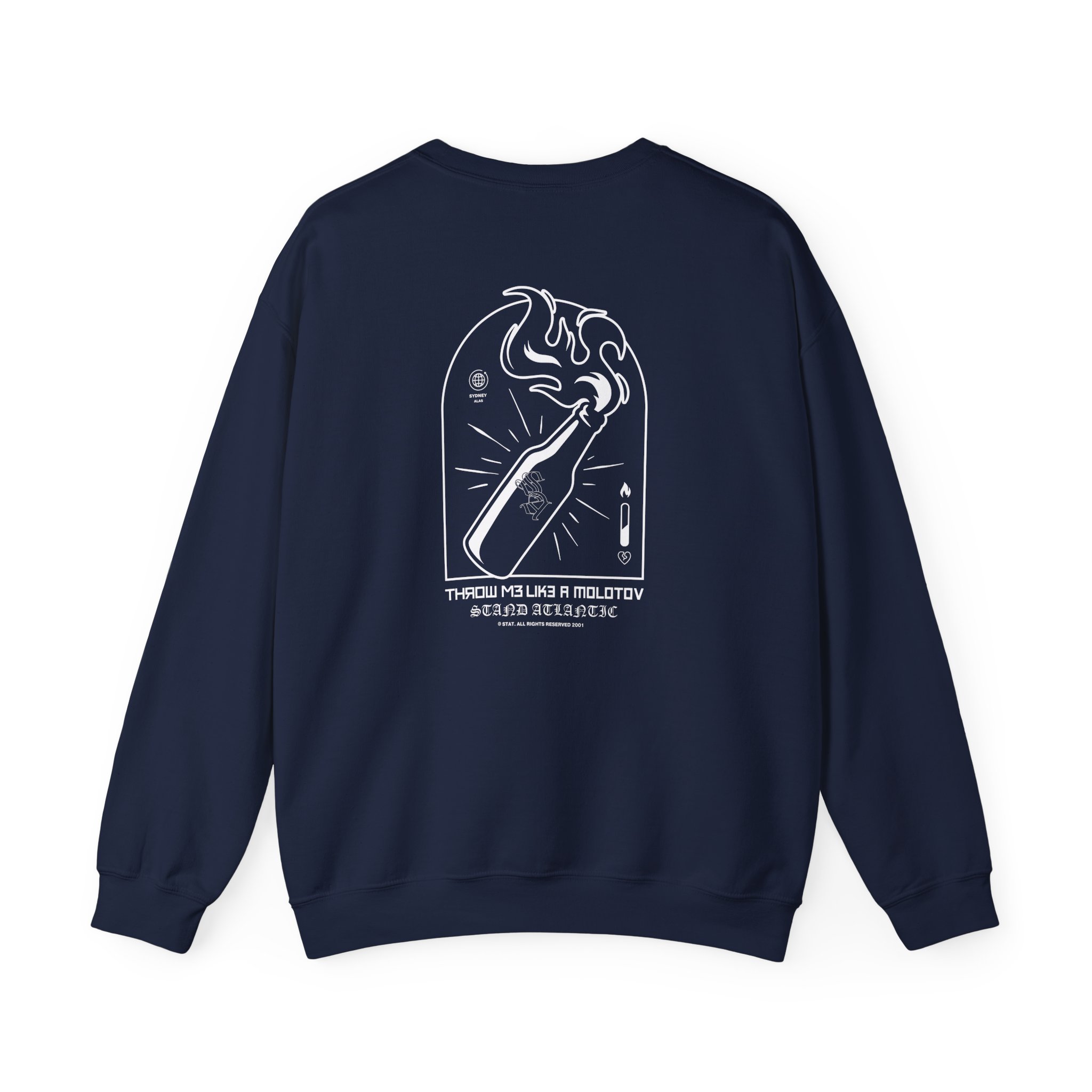 Stand Atlantic Molotov Unisex Heavy Blendâ„¢ Crewneck Sweatshirt