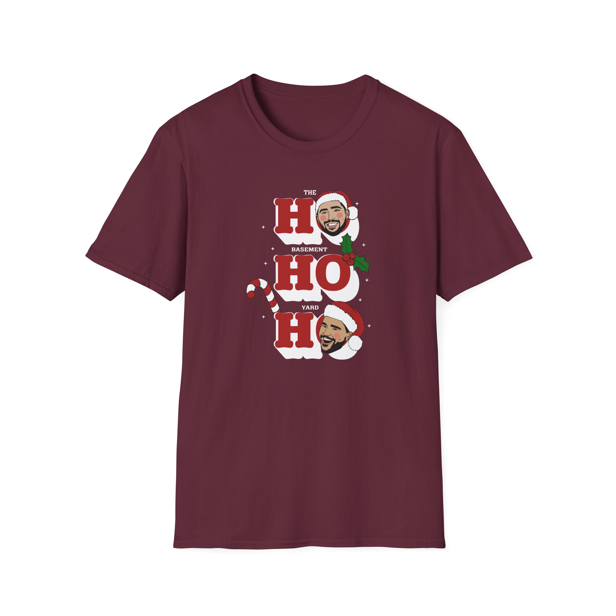 Ho Ho Ho Basement Yard Unisex Softstyle T-Shirt