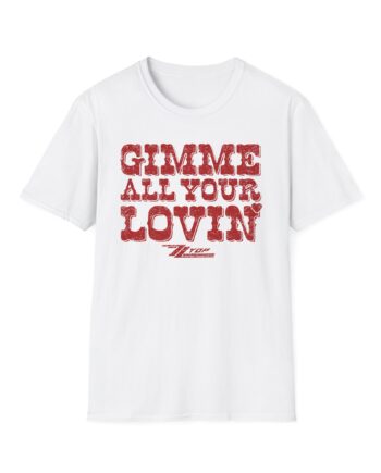 ZZ Top Valentine's Day Unisex Softstyle T-Shirt