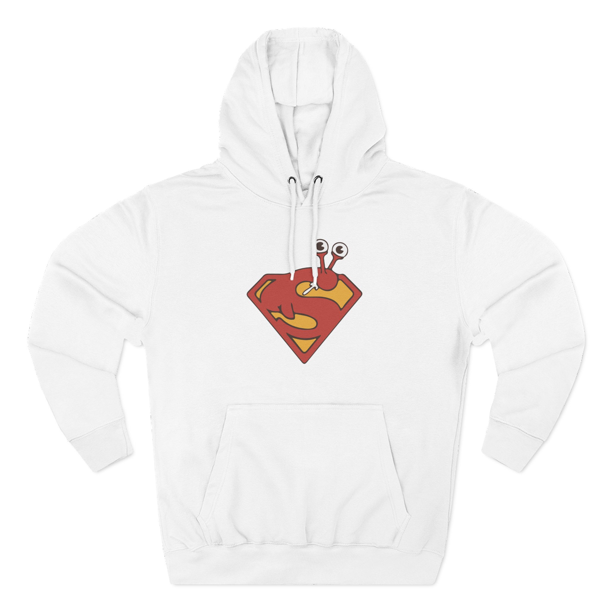 Slogoman Red Diamond Three-Panel Fleece Hoodie