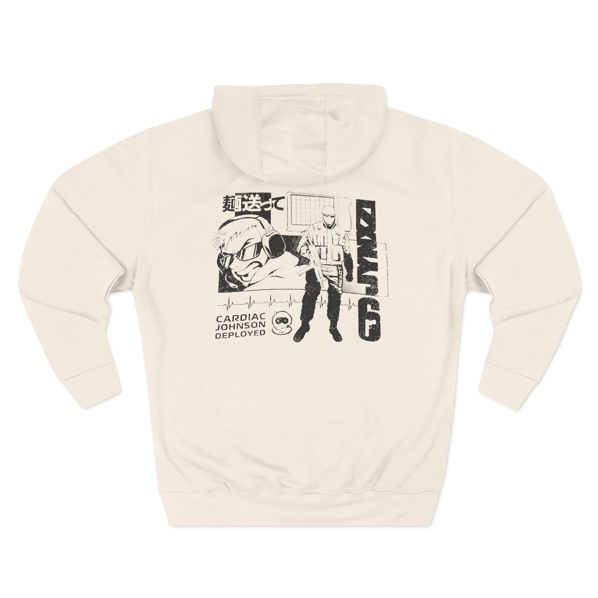 Jynxzi Three-Panel Fleece Hoodie