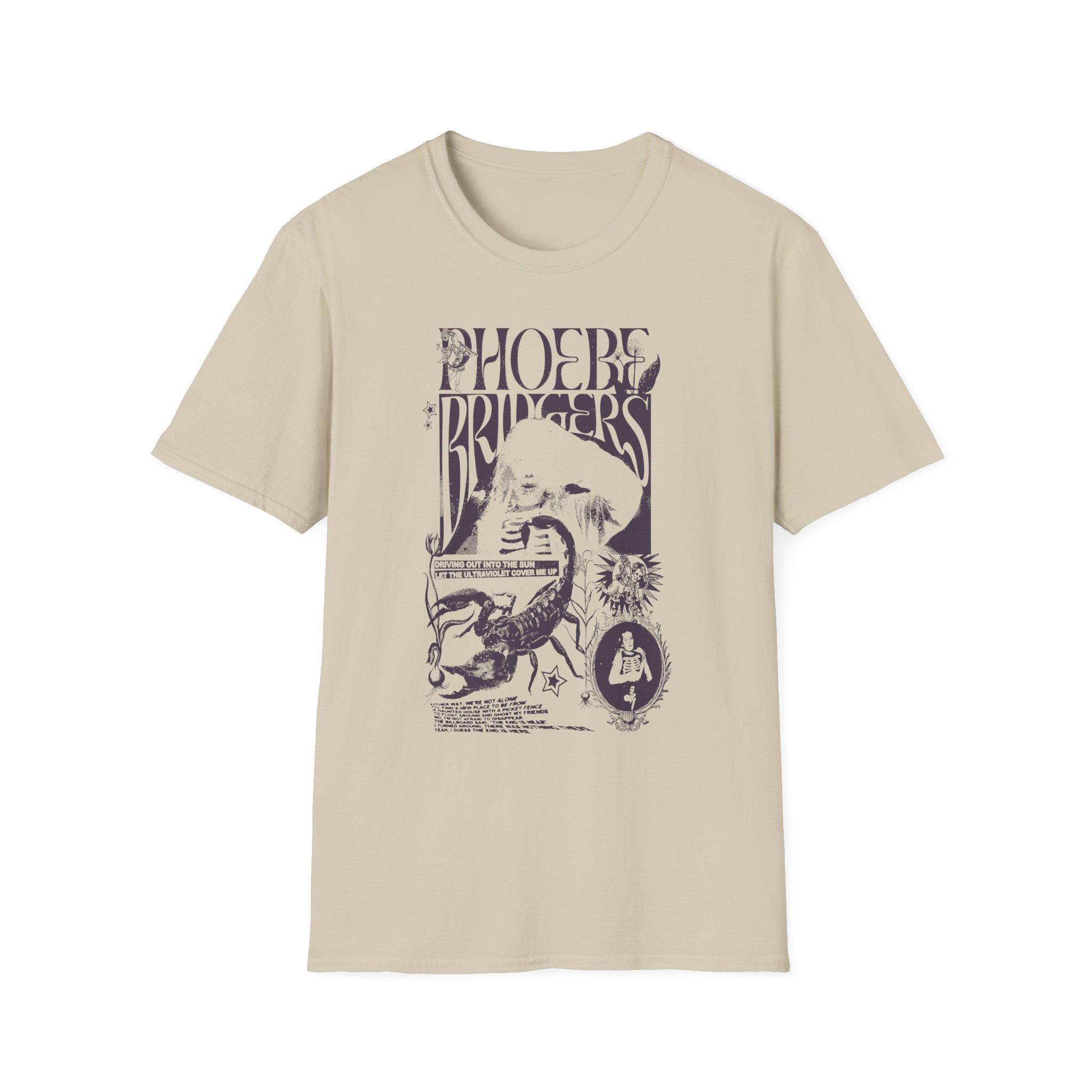 Phoebe Bridgers I Know the End Natural Unisex Softstyle T-Shirt