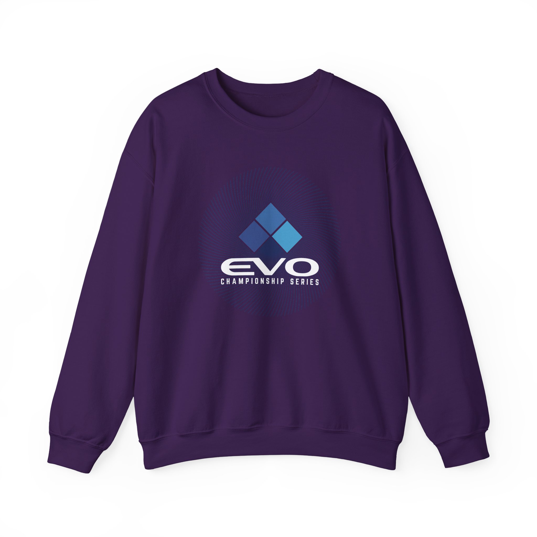 Evo Spiral Unisex Heavy Blendâ„¢ Crewneck Sweatshirt