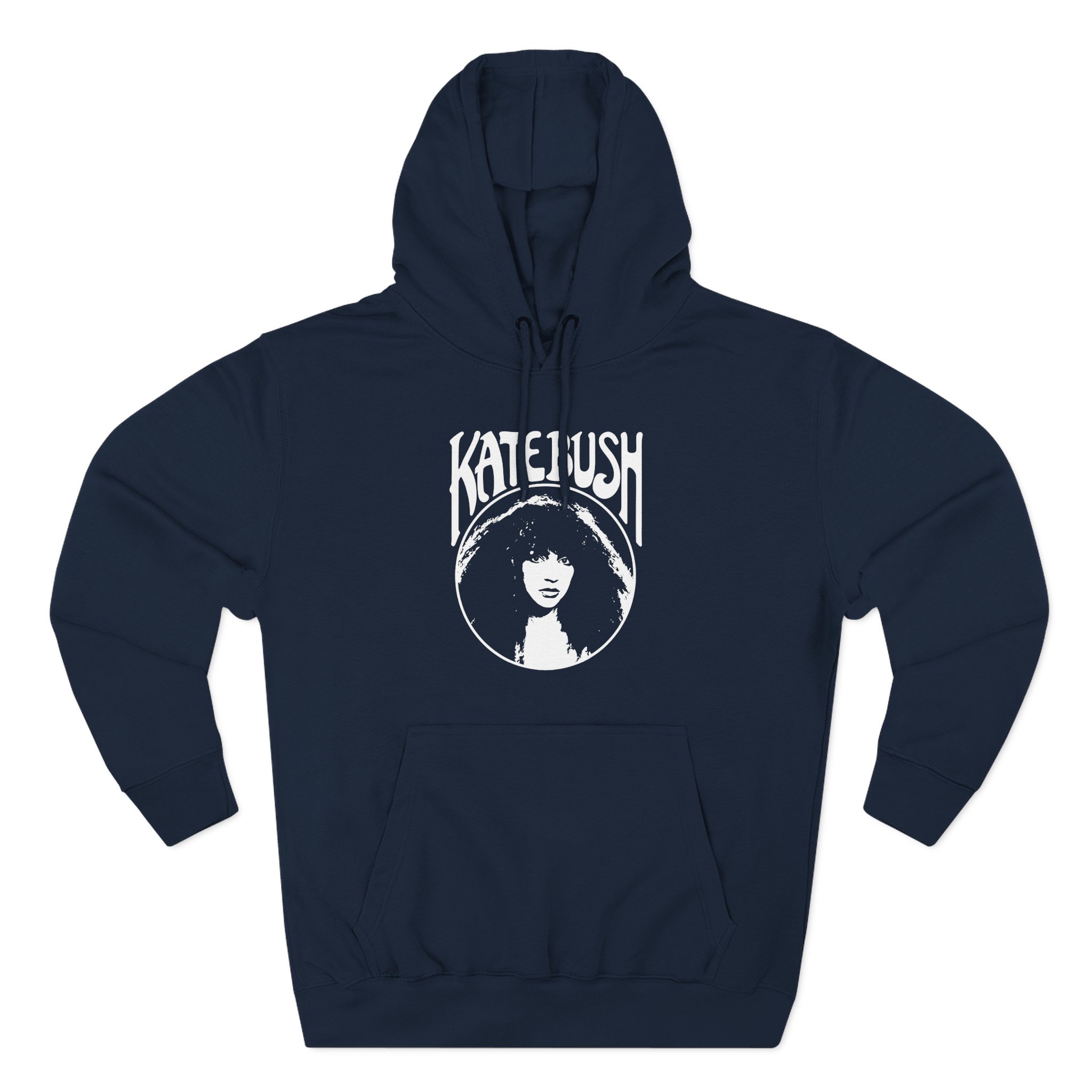 Kate Bush Circle Logo Three-Panel Fleece Hoodie