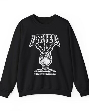 Zebrahead Lightning Skull Friday night tour Unisex Heavy Blend™ Crewneck Sweatshirt