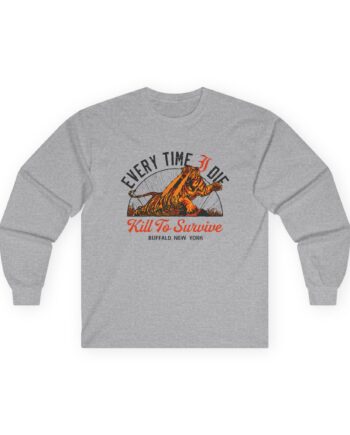 Every Time I Die Kill to Survive Unisex Ultra Cotton Long Sleeve Tee