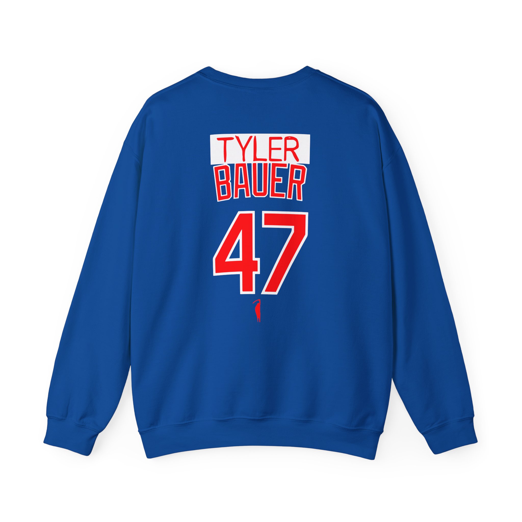 Trevor Bauer Hard Work Never Settles Unisex Heavy Blendâ„¢ Crewneck Sweatshirt