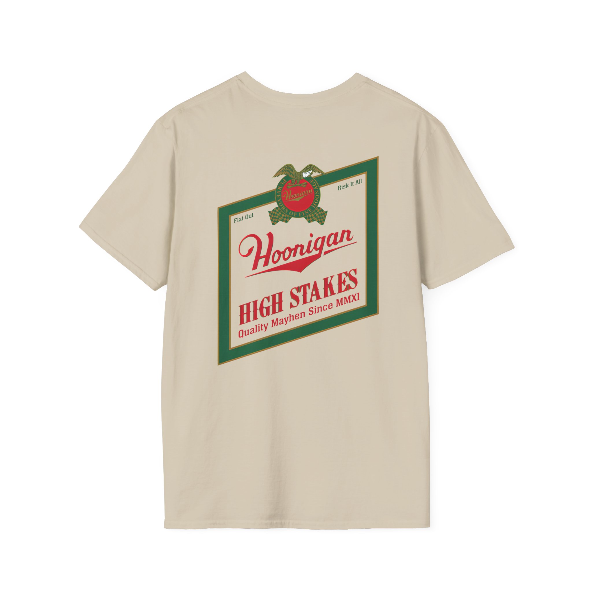 Hoonigan High Stakes Unisex Softstyle T-Shirt