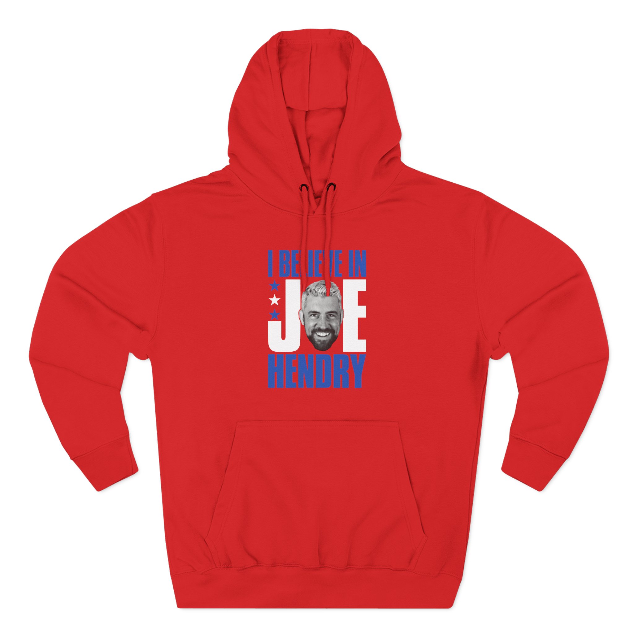 Joe Hendry I Believe in Three-Panel Fleece Hoodie