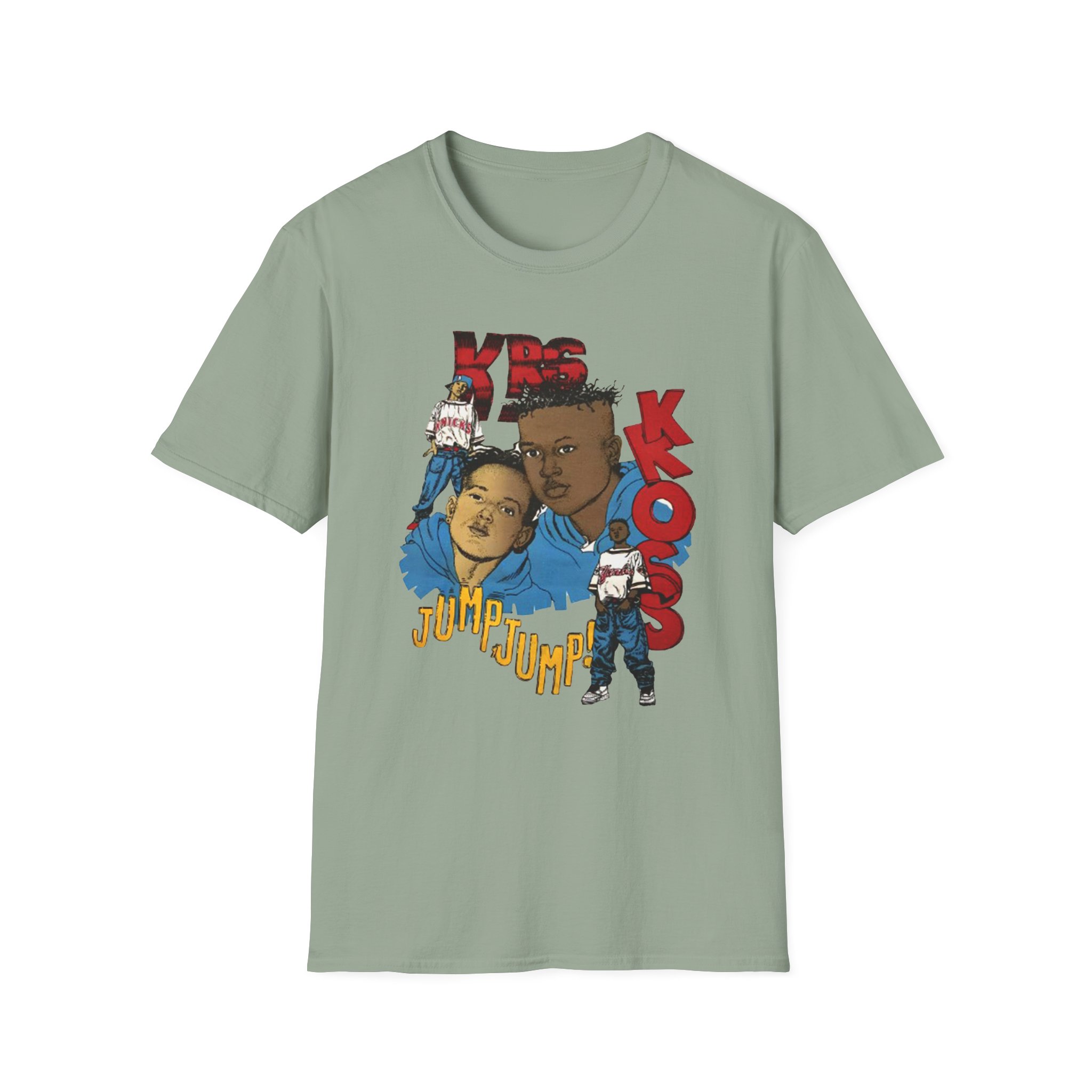 Vintage Kris Kross Jump Jump 90s Rap Unisex Softstyle T-Shirt