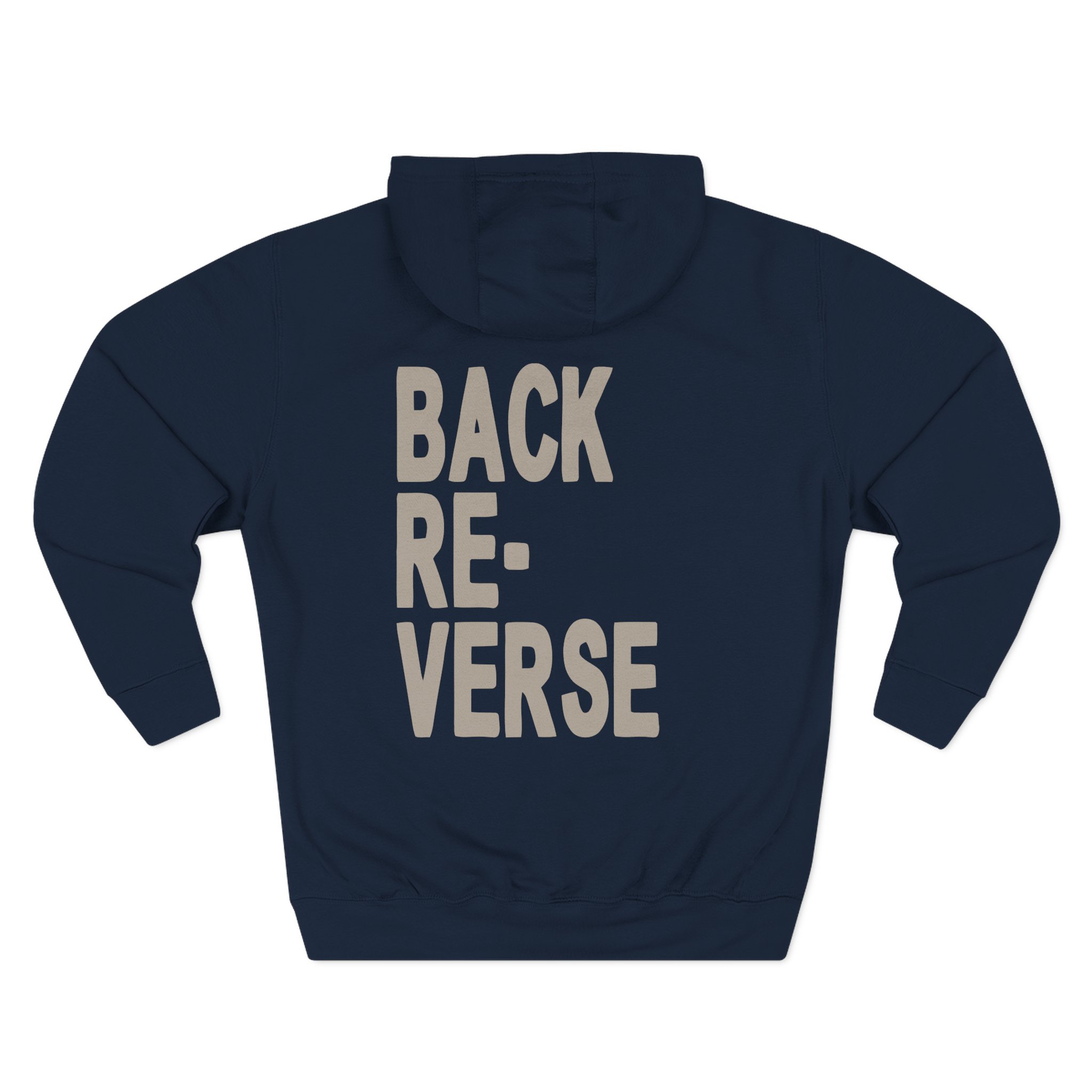 Armchair Expert Reverse Back Three-Panel Fleece Hoodie