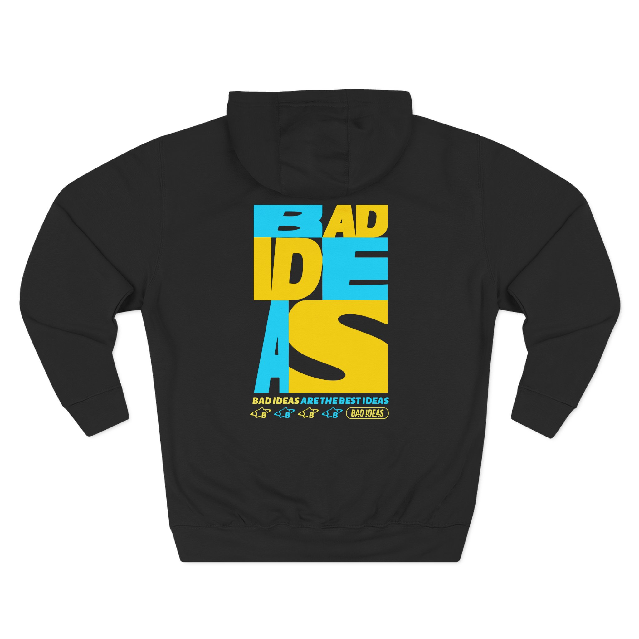 Bad Ideas Three-Panel Fleece Hoodie