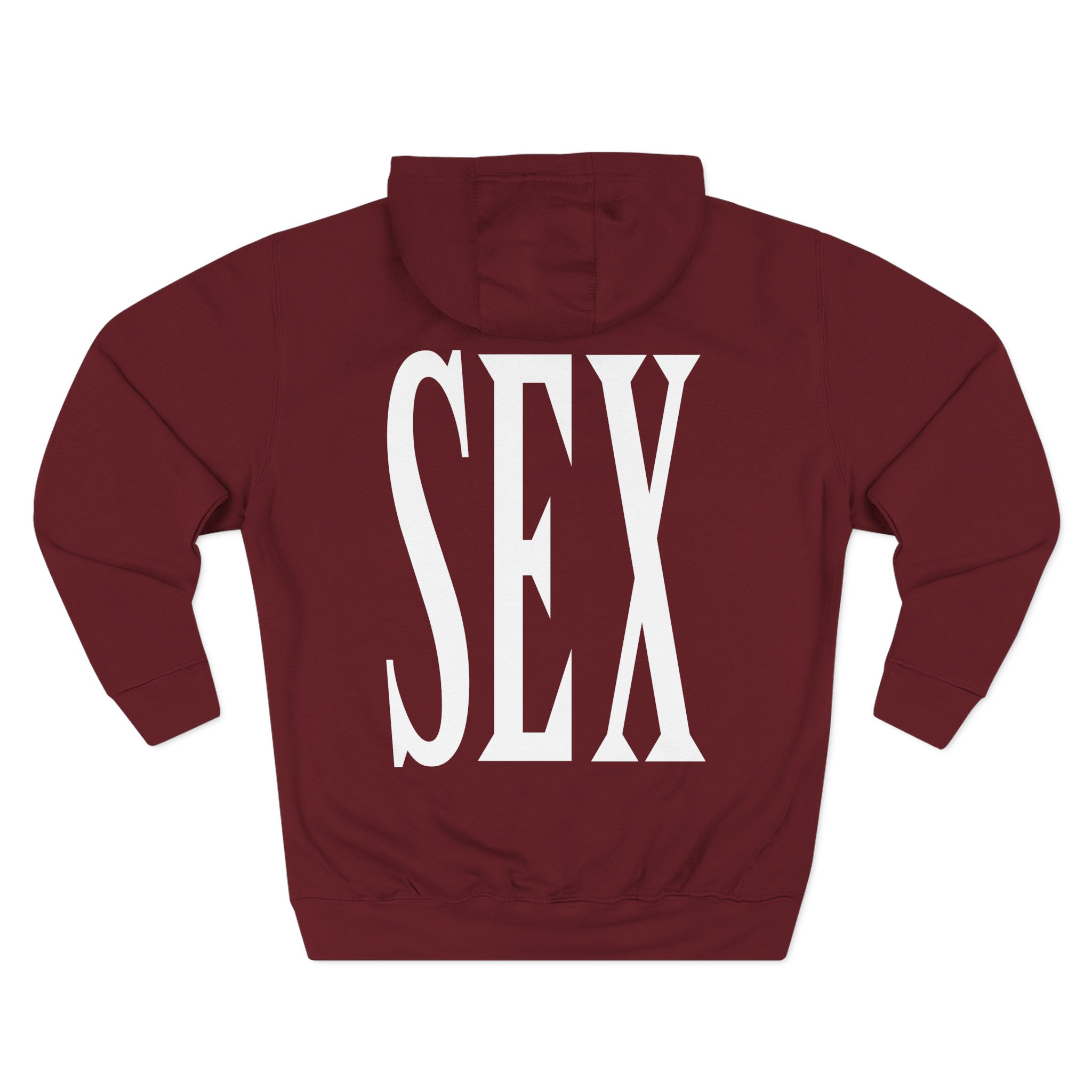 Sexmane Three-Panel Fleece Hoodie