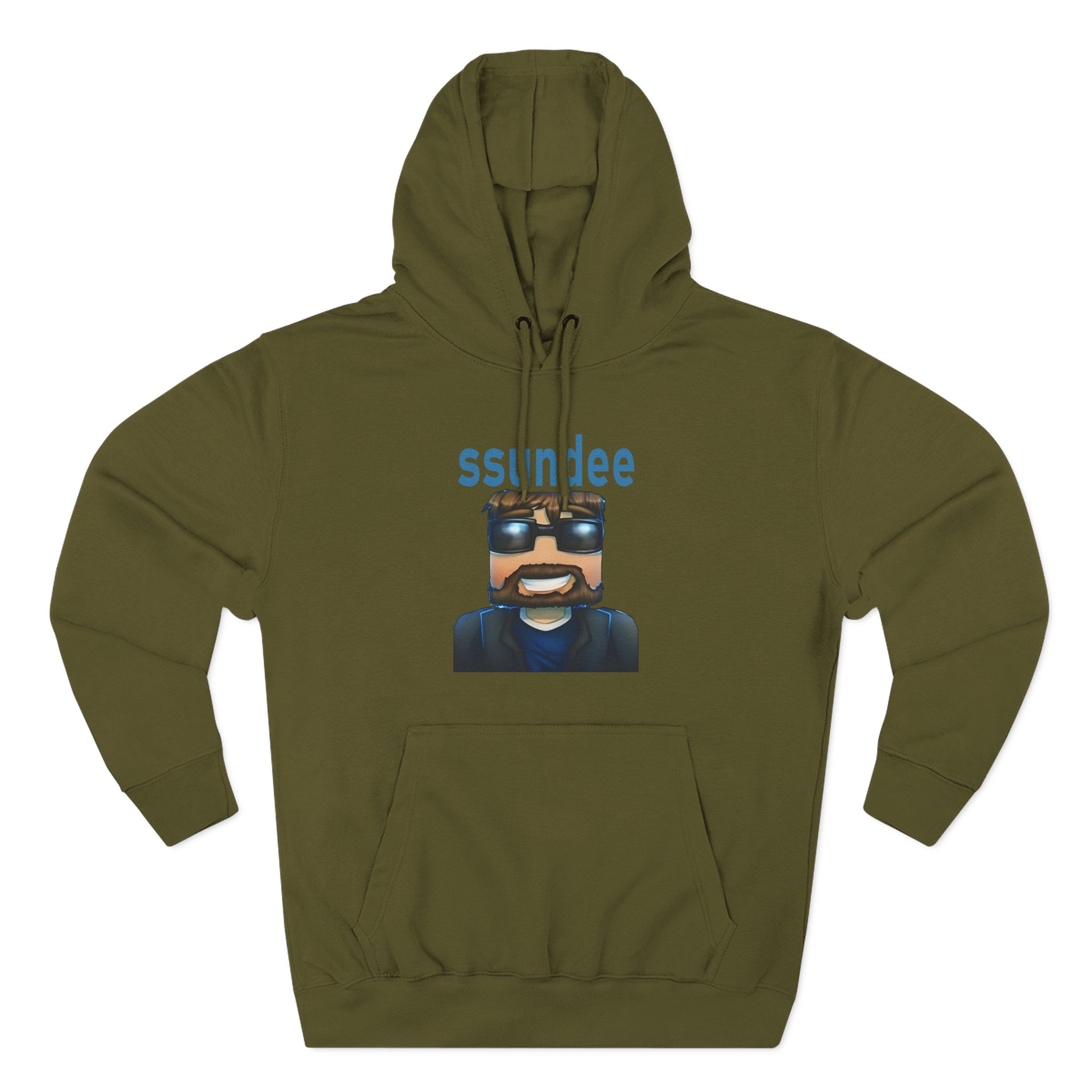 Ssundee Three-Panel Fleece Hoodie