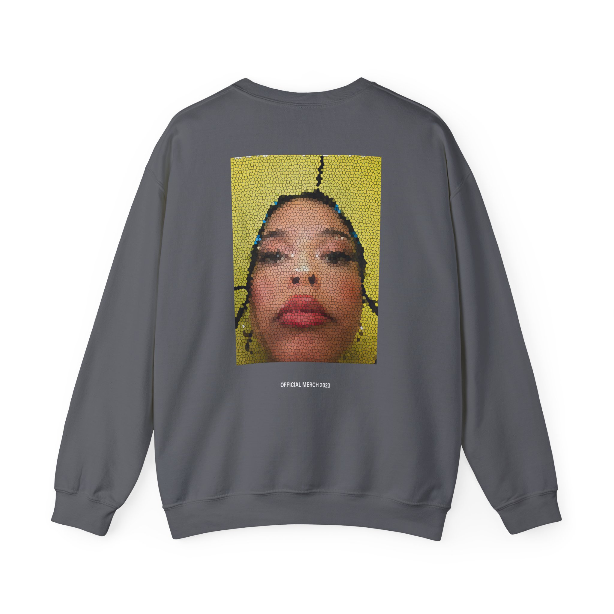 Nina Chuba Mosaic Unisex Heavy Blendâ„¢ Crewneck Sweatshirt