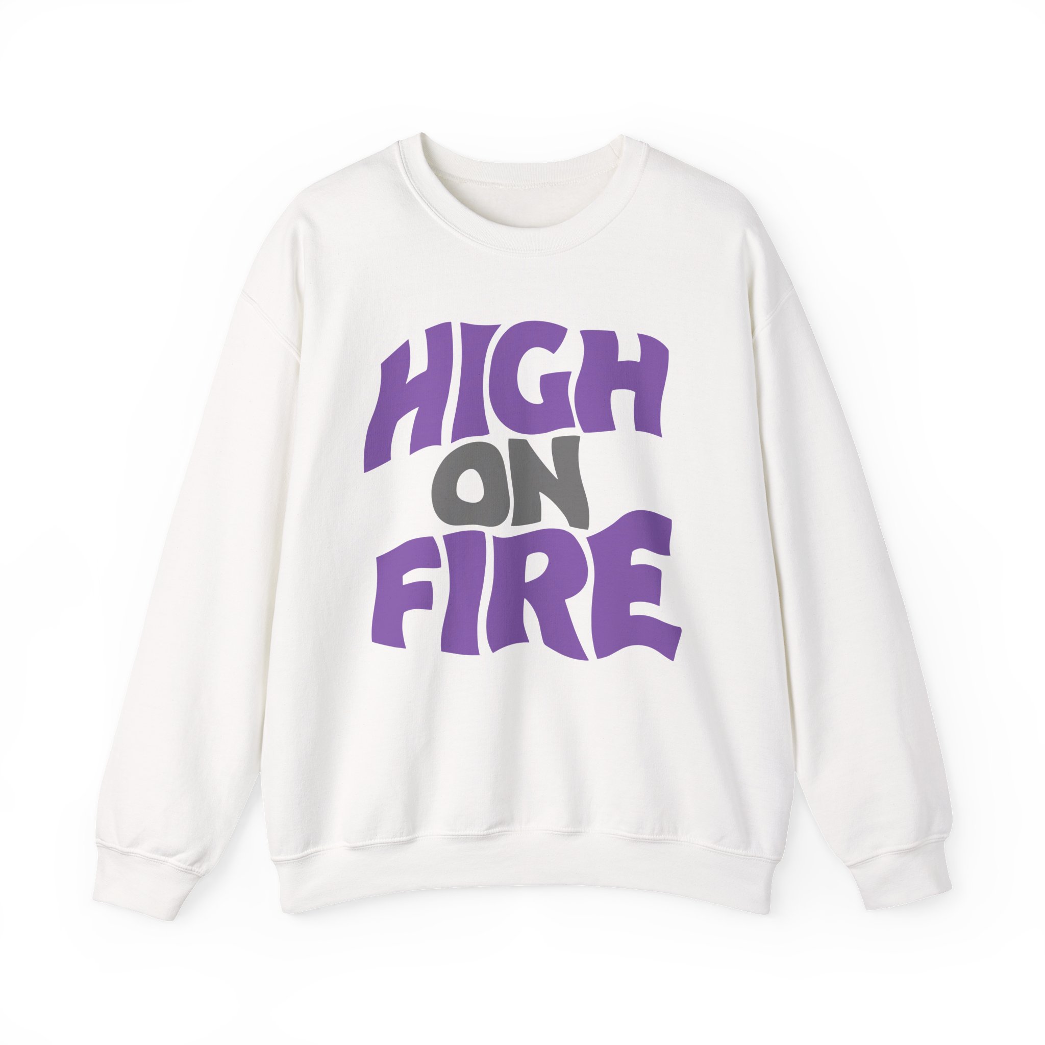 High on Fire Reality Masters Unisex Heavy Blendâ„¢ Crewneck Sweatshirt