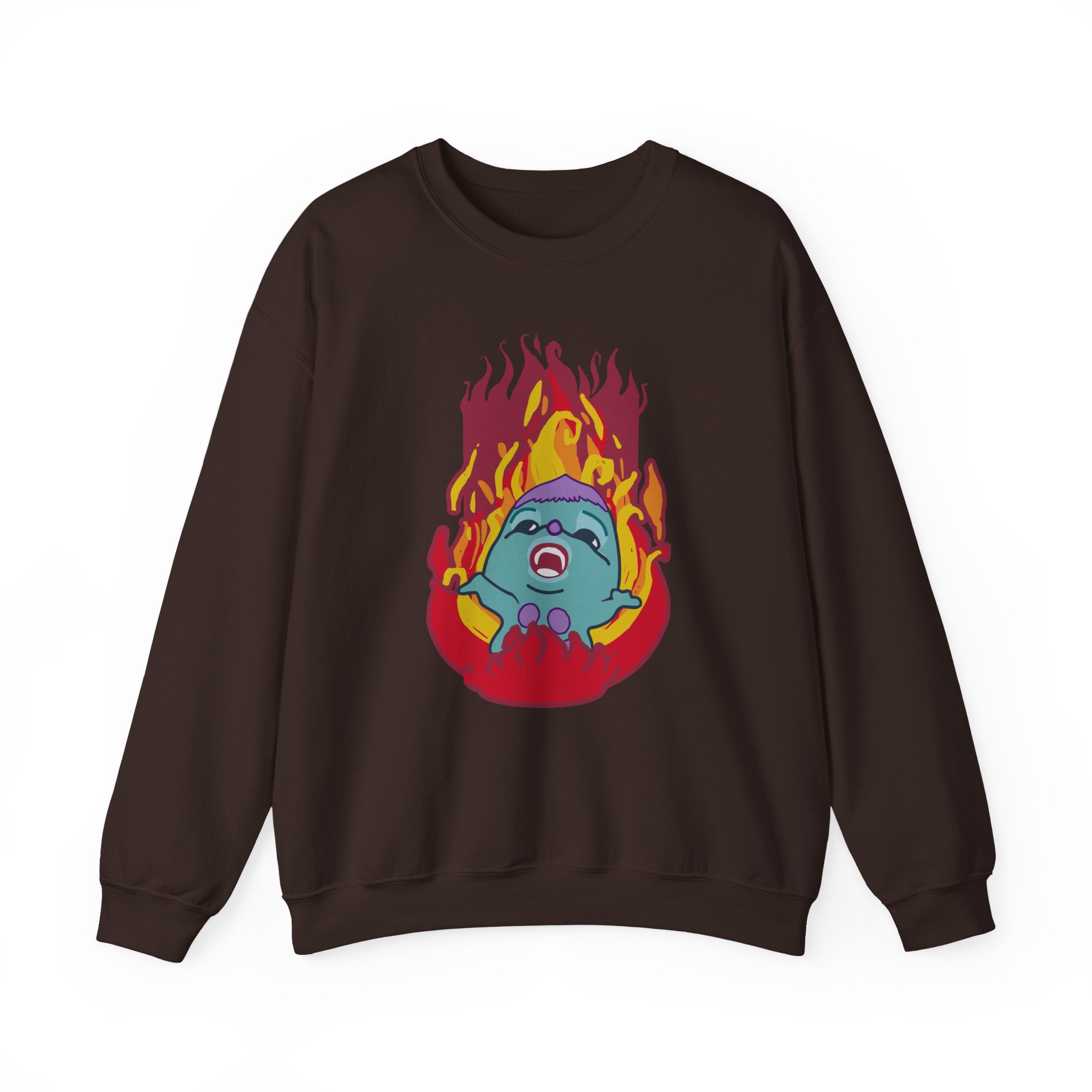 Samantha Eve Bb Fire Unisex Heavy Blend Crewneck Sweatshirt