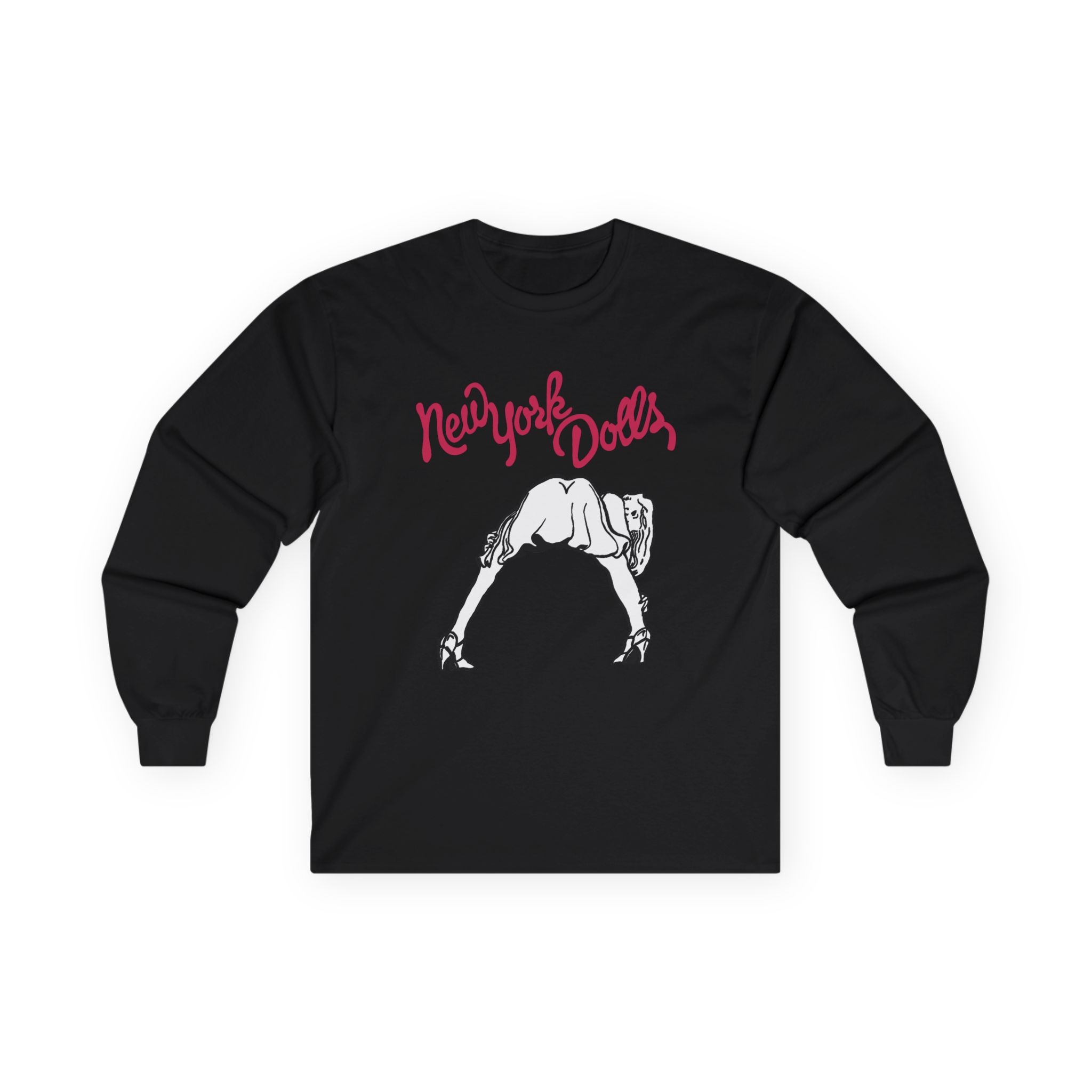 New York Dolls Lipstick Girl Unisex Ultra Cotton Long Sleeve Tee