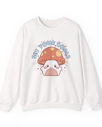 Set Your Goals Shroom Unisex Heavy Blend™ Crewneck Sweatshirt