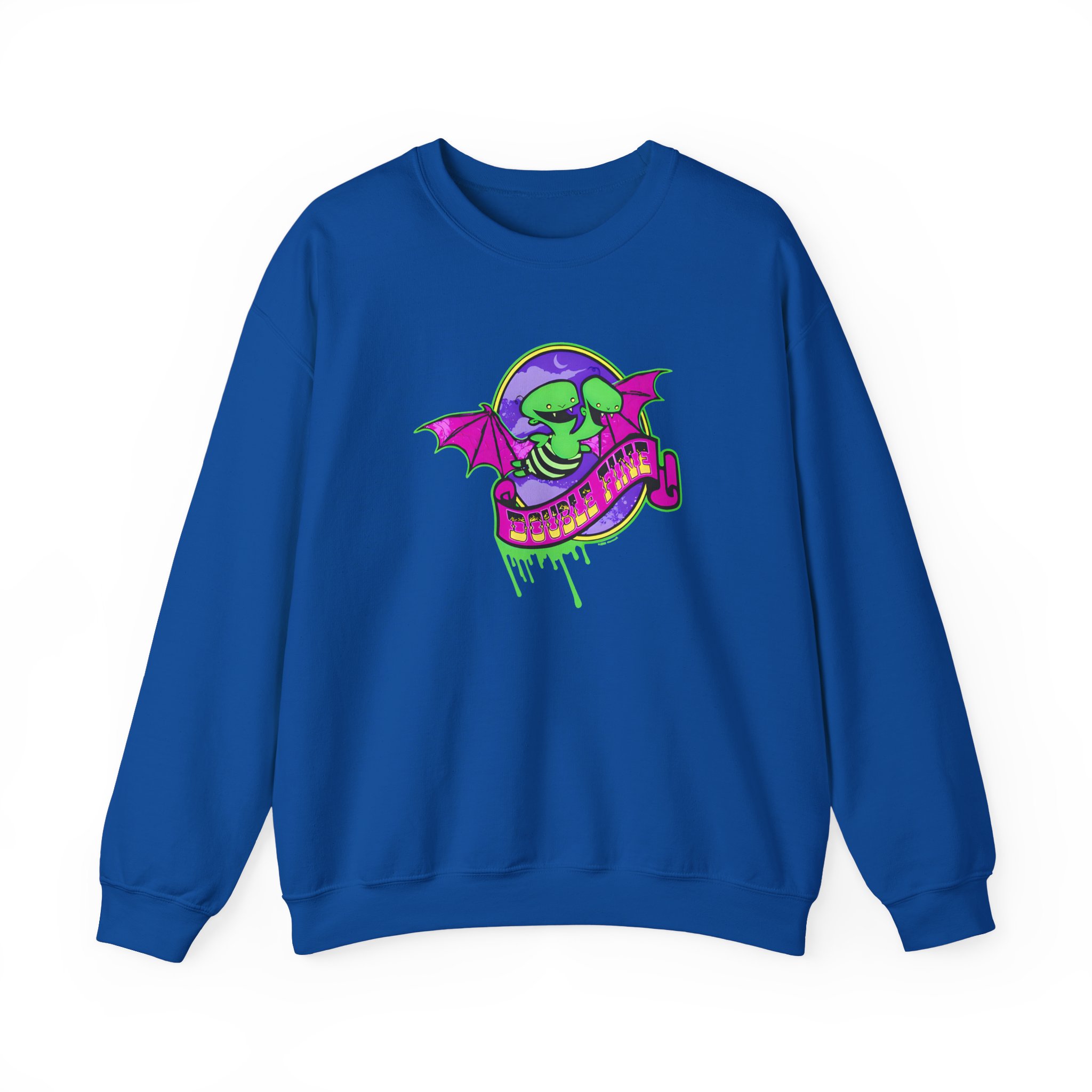 Double Fine Halloween Unisex Heavy Blendâ„¢ Crewneck Sweatshirt