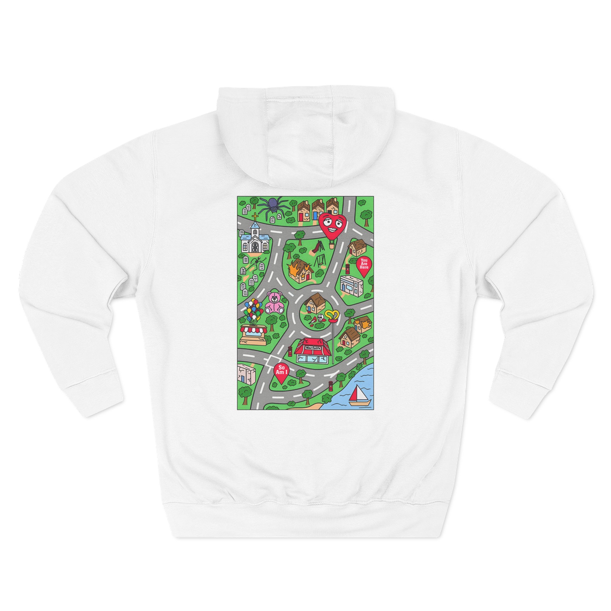 James Marriott Are We There Yet Three-Panel Fleece Hoodie