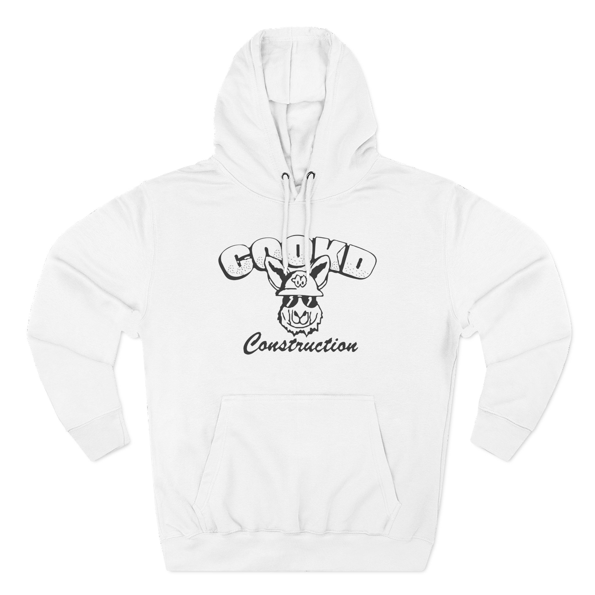 Lazarbeam Cookd Construction Three-Panel Fleece Hoodie