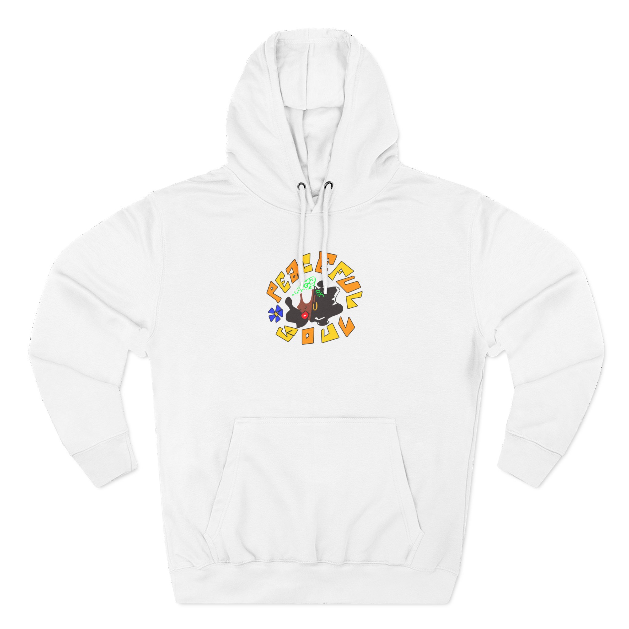 Umi Peaceful Soul Three-Panel Fleece Hoodie