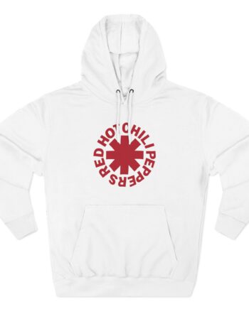 Red Hot Chili Peppers Logo Three-Panel Fleece Hoodie