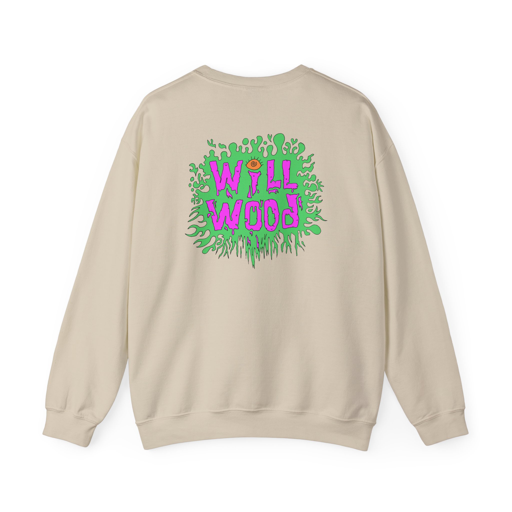 Will Wood Death of the Author Unisex Heavy Blendâ„¢ Crewneck Sweatshirt