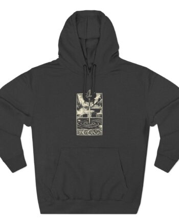 Alcest Spiritual Three-Panel Fleece Hoodie