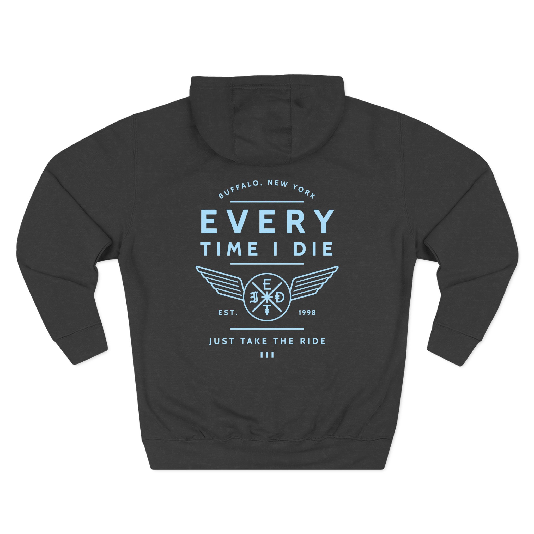 Every Time I Die Take the Ride Three-panel Fleece Hoodie