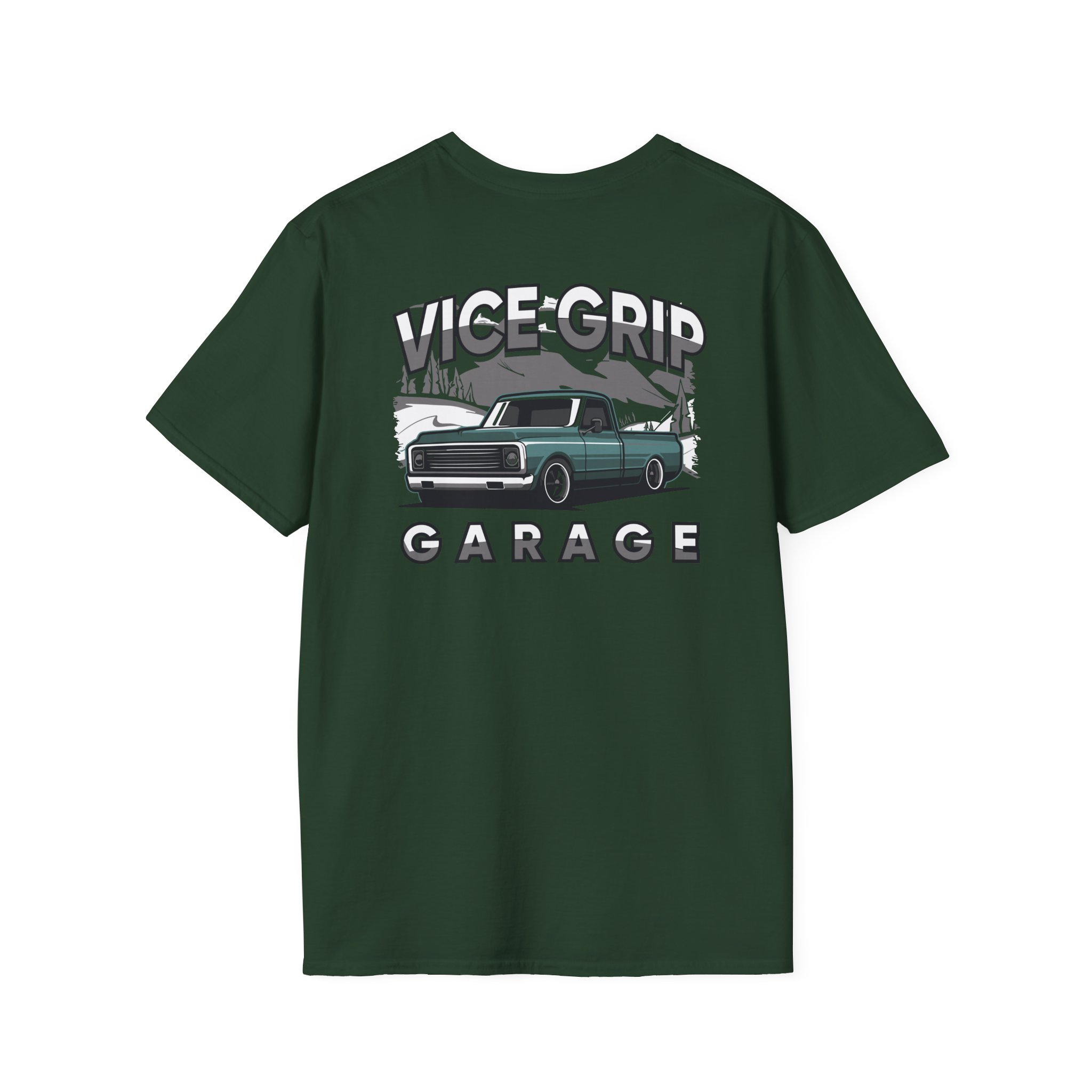 Vicegripgarage Winter Truck Unisex Softstyle T-Shirt