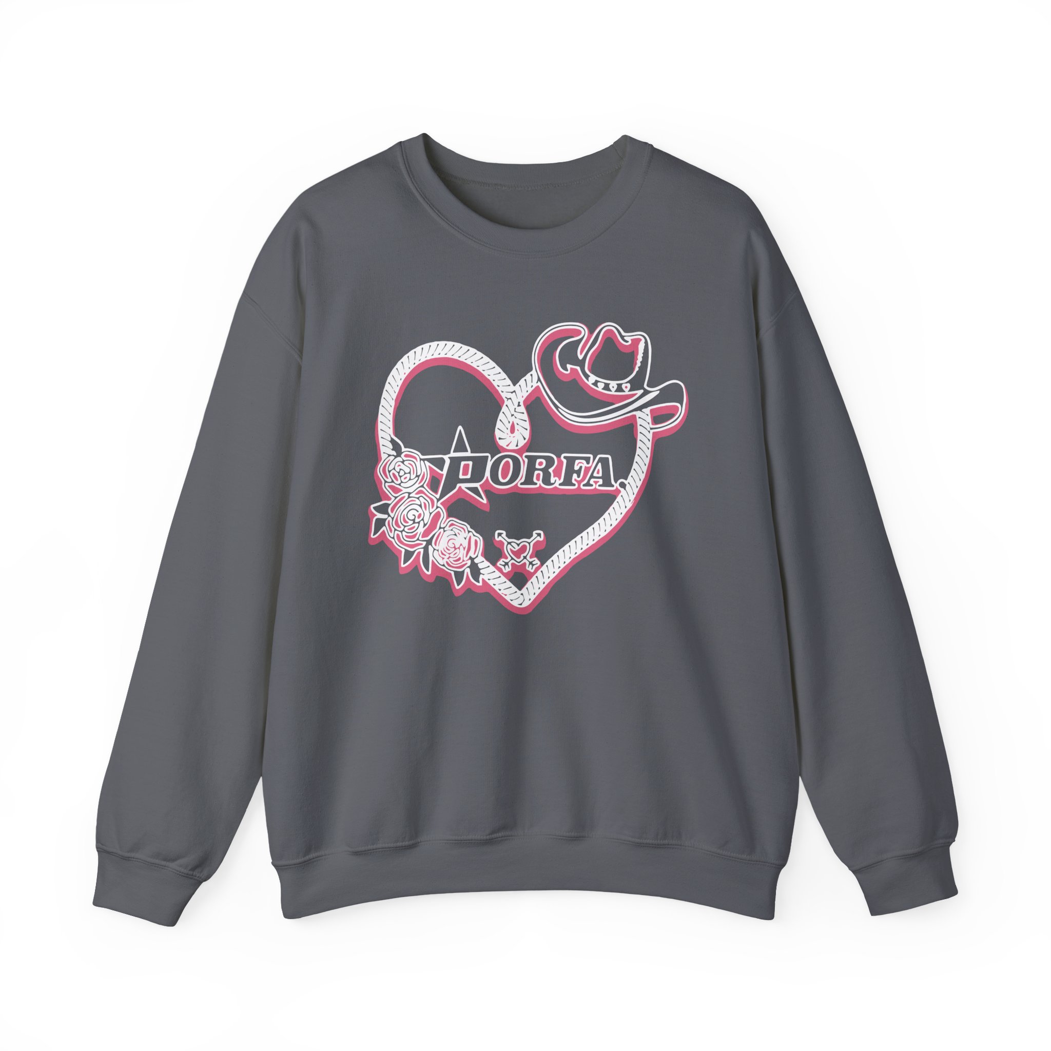 Porfa Love Lasso Unisex Heavy Blendâ„¢ Crewneck Sweatshirt