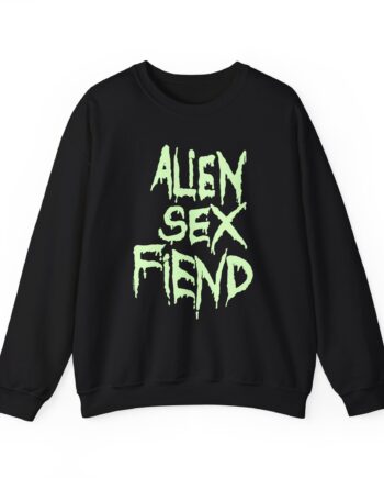 Alien Sex Fiend Glow in the Dark Unisex Heavy Blend™ Crewneck Sweatshirt