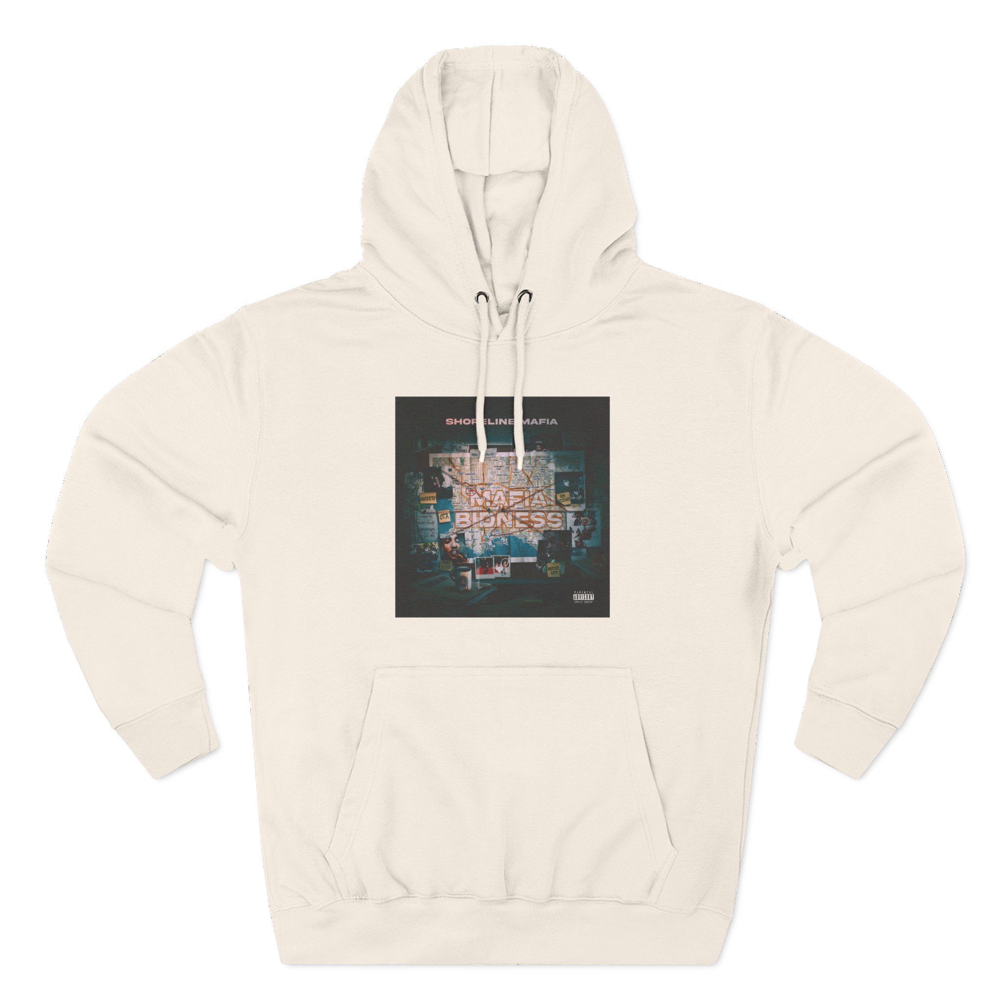 Shoreline Mafia Shoreline Bidness Three-Panel Fleece Hoodie