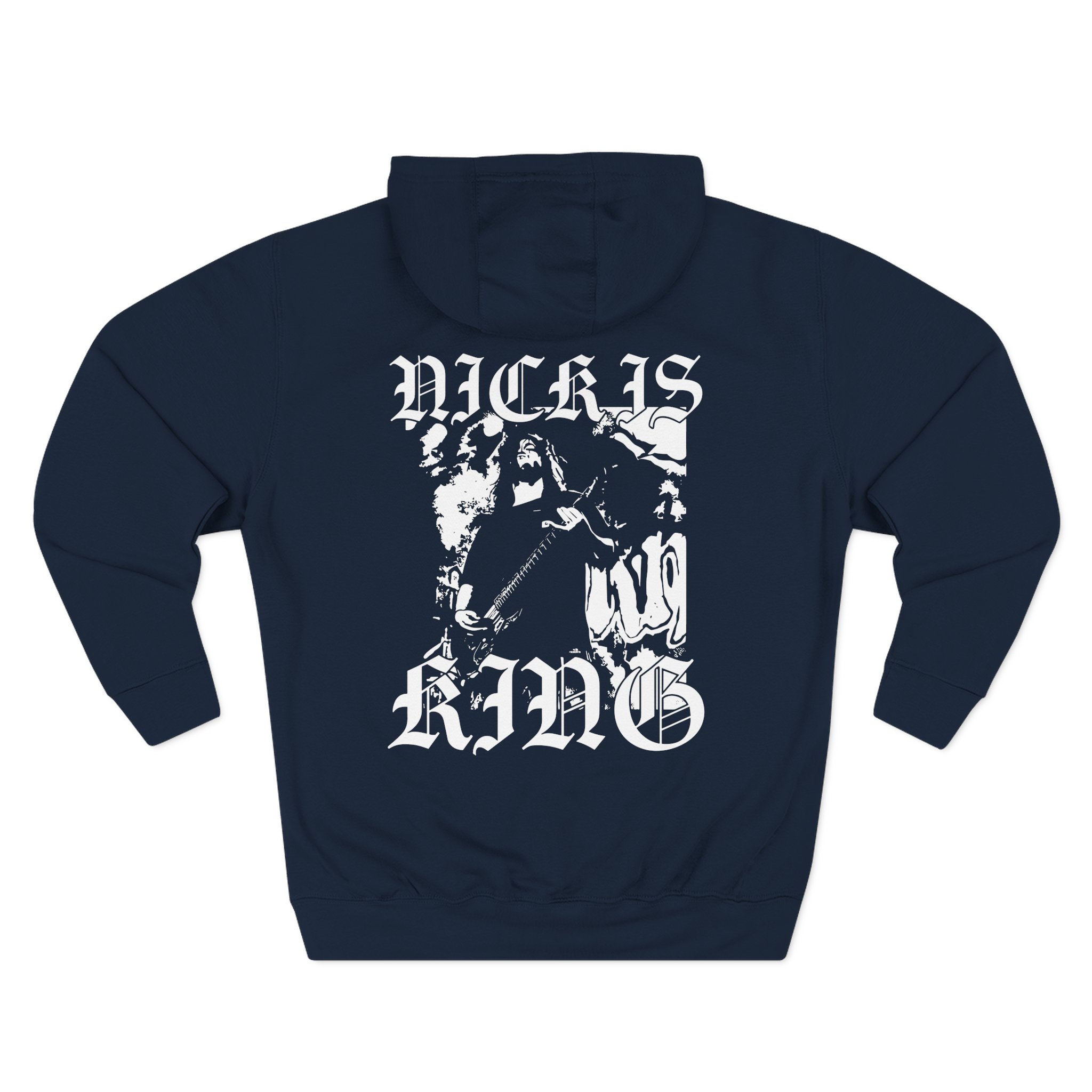 Kublai Khan - Nick is King Three-Panel Fleece Hoodie