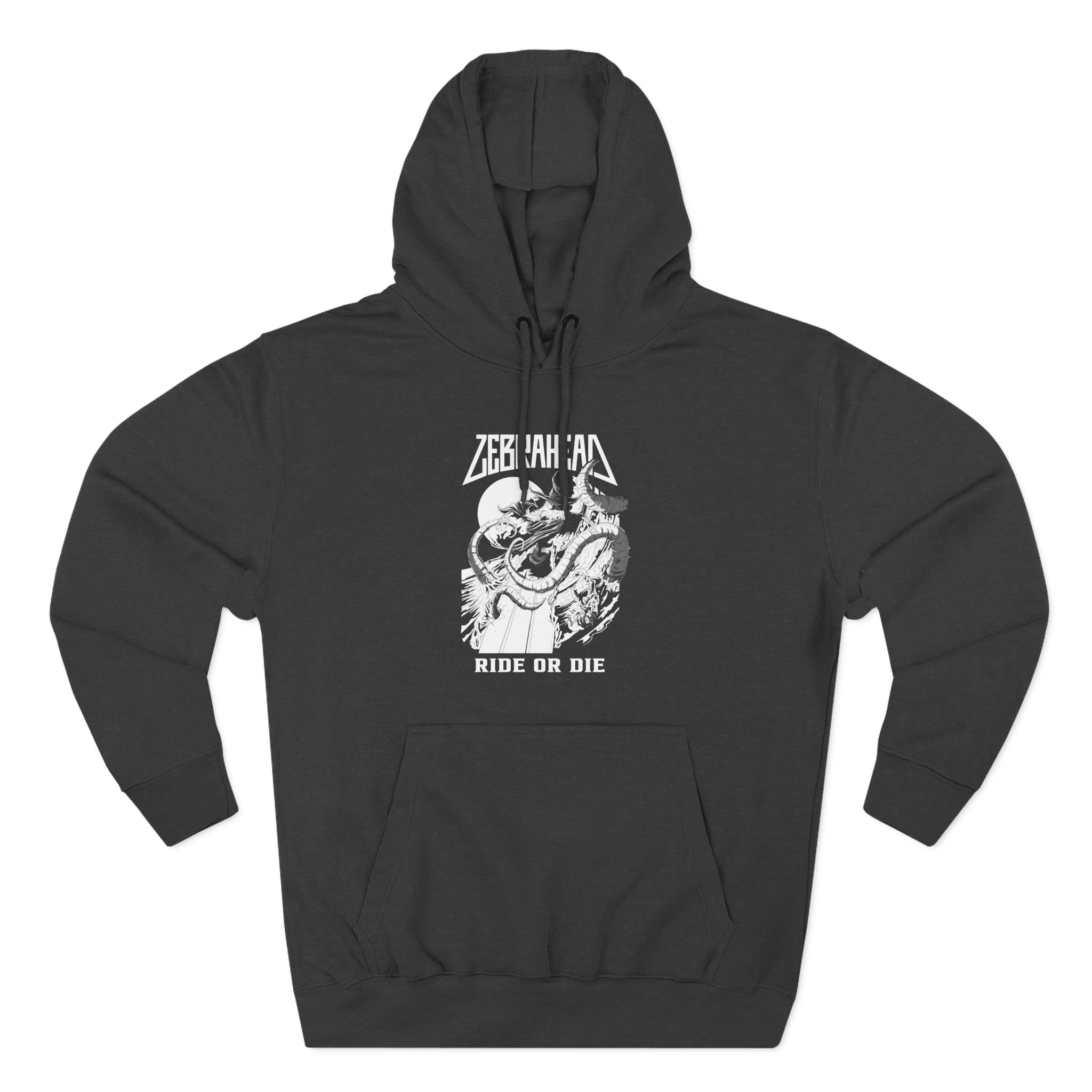 Zebrahead Ride or Die Three-Panel Fleece Hoodie