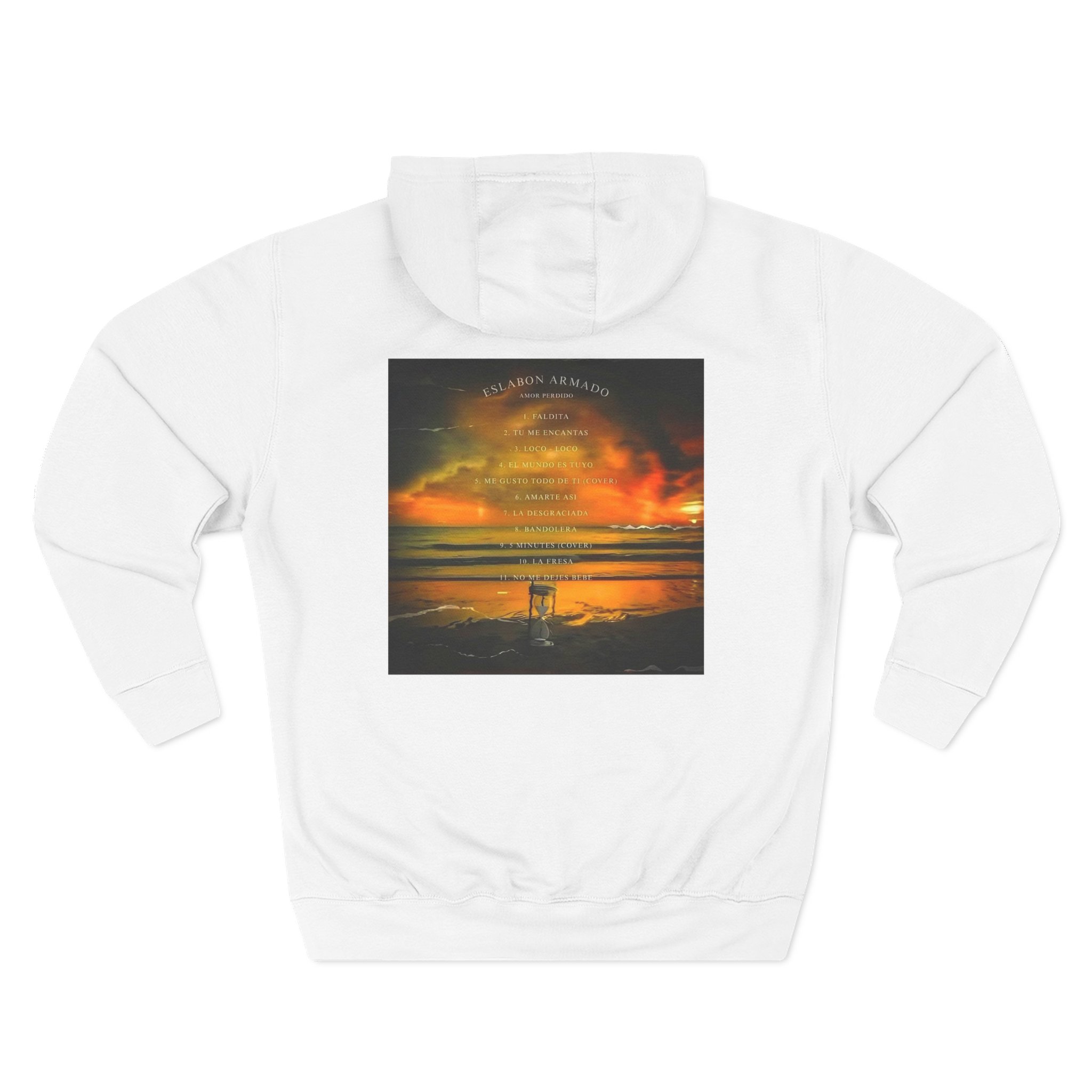 Eslabon Armado Amor Perdido Album Three-Panel Fleece Hoodie