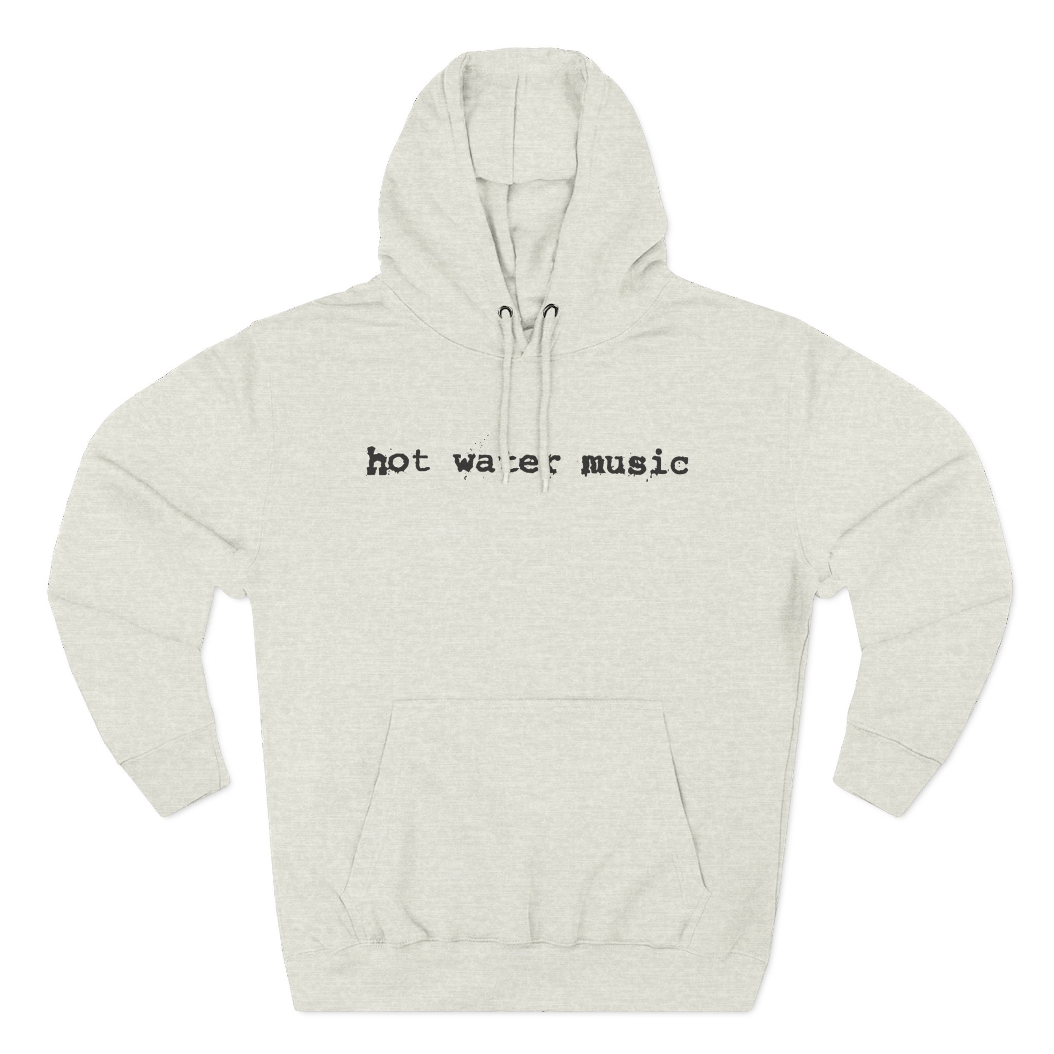 Hot Water Music Three-Panel Fleece Hoodie
