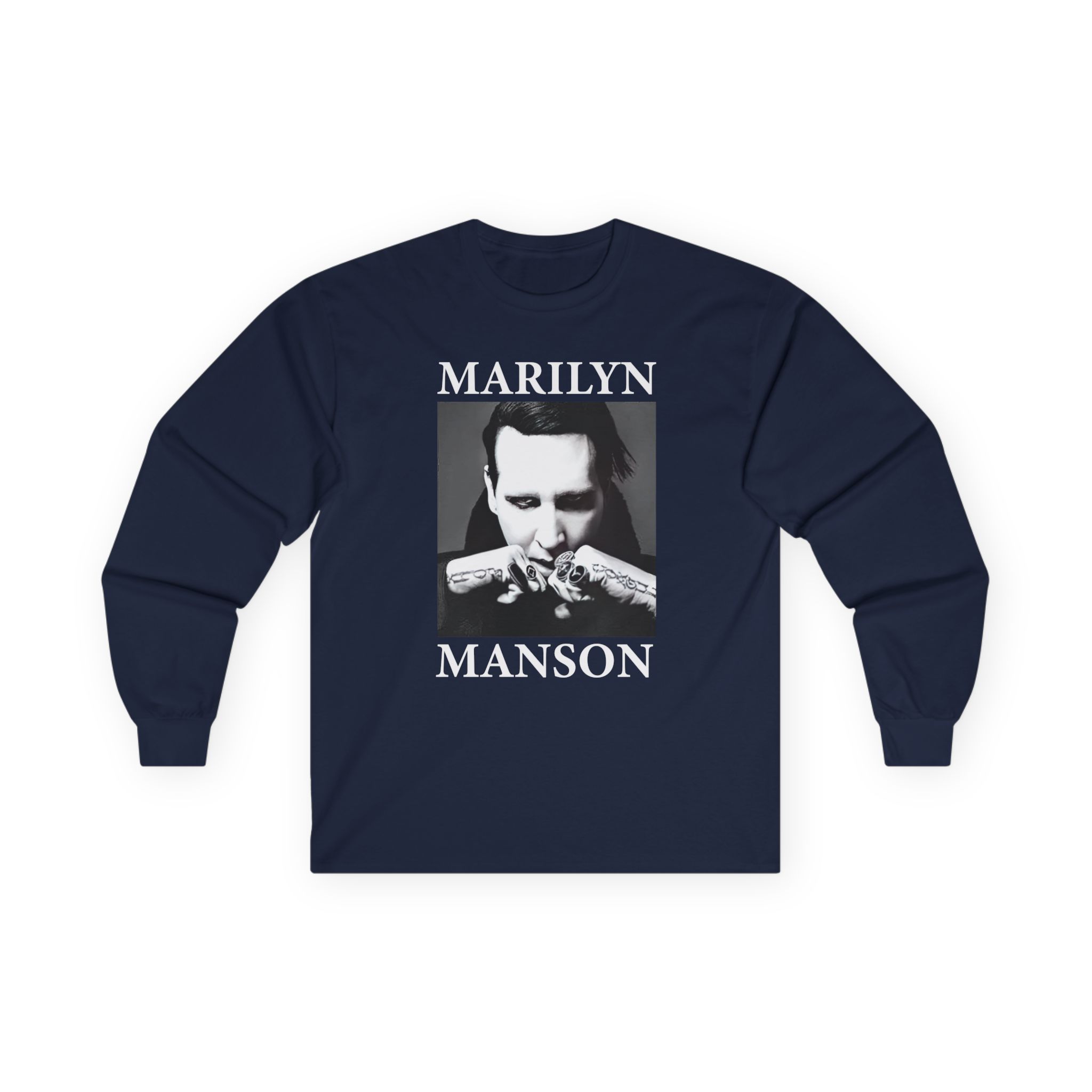 Marilyn Manson Fists Amplified Unisex Ultra Cotton Long Sleeve Tee