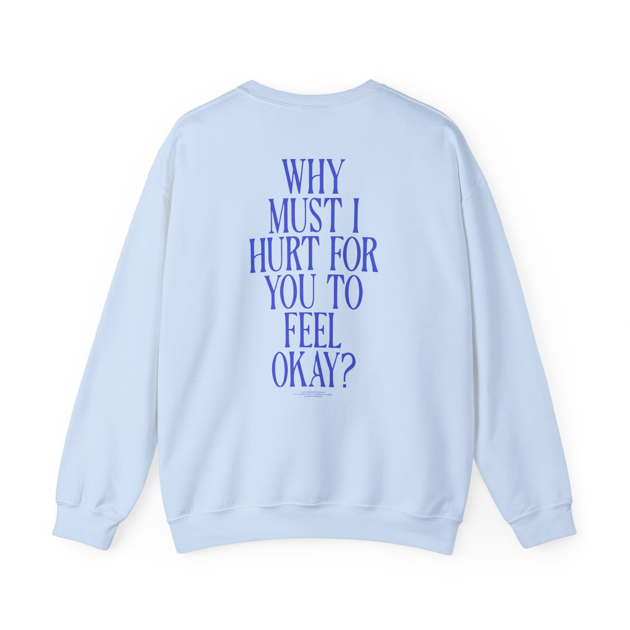 Joshua Bassett Why Must I Hurt Unisex Heavy Blendâ„¢ Crewneck Sweatshirt