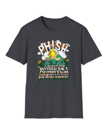 Phish Pollock Arm in Arm Unisex Softstyle T-Shirt