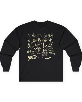 Binchtopia Max Wearing Mazzy Star 90s Unisex Ultra Cotton Long Sleeve Tee