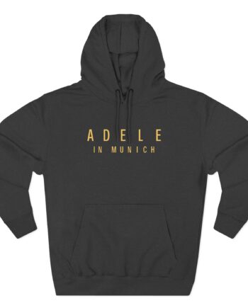 Adele in Munich Three-Panel Fleece Hoodie