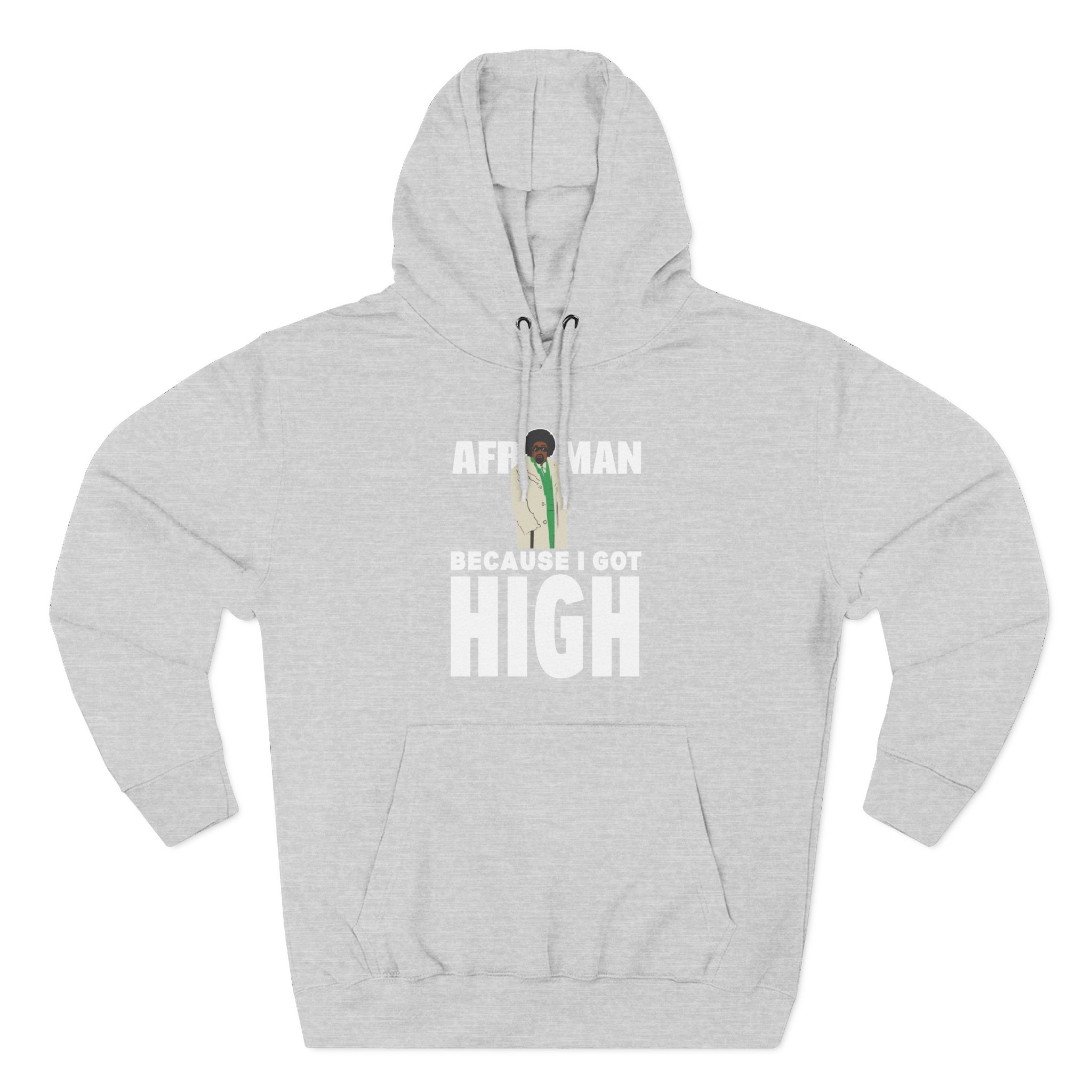 Afroman Because I Got High Three-Panel Fleece Hoodie