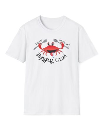 Hungry Box Hungry Crab Juicy Seafood Unisex Softstyle T-Shirt