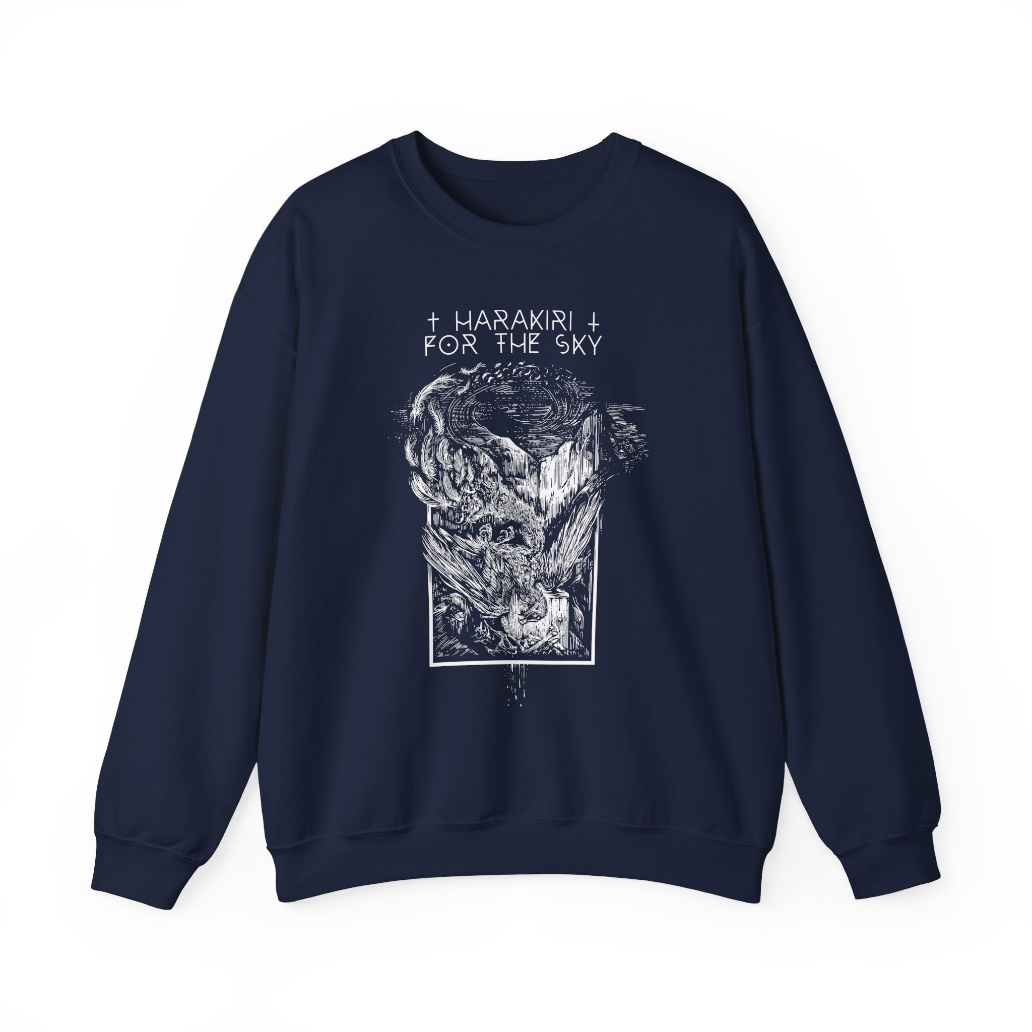 Harakiri for the Sky Dead Vulture Unisex Heavy Blendâ„¢ Crewneck Sweatshirt